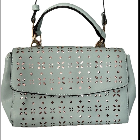 Urban Expressions Mint Green Crossbody Handbag Like‎ New - Picture 1 of 12